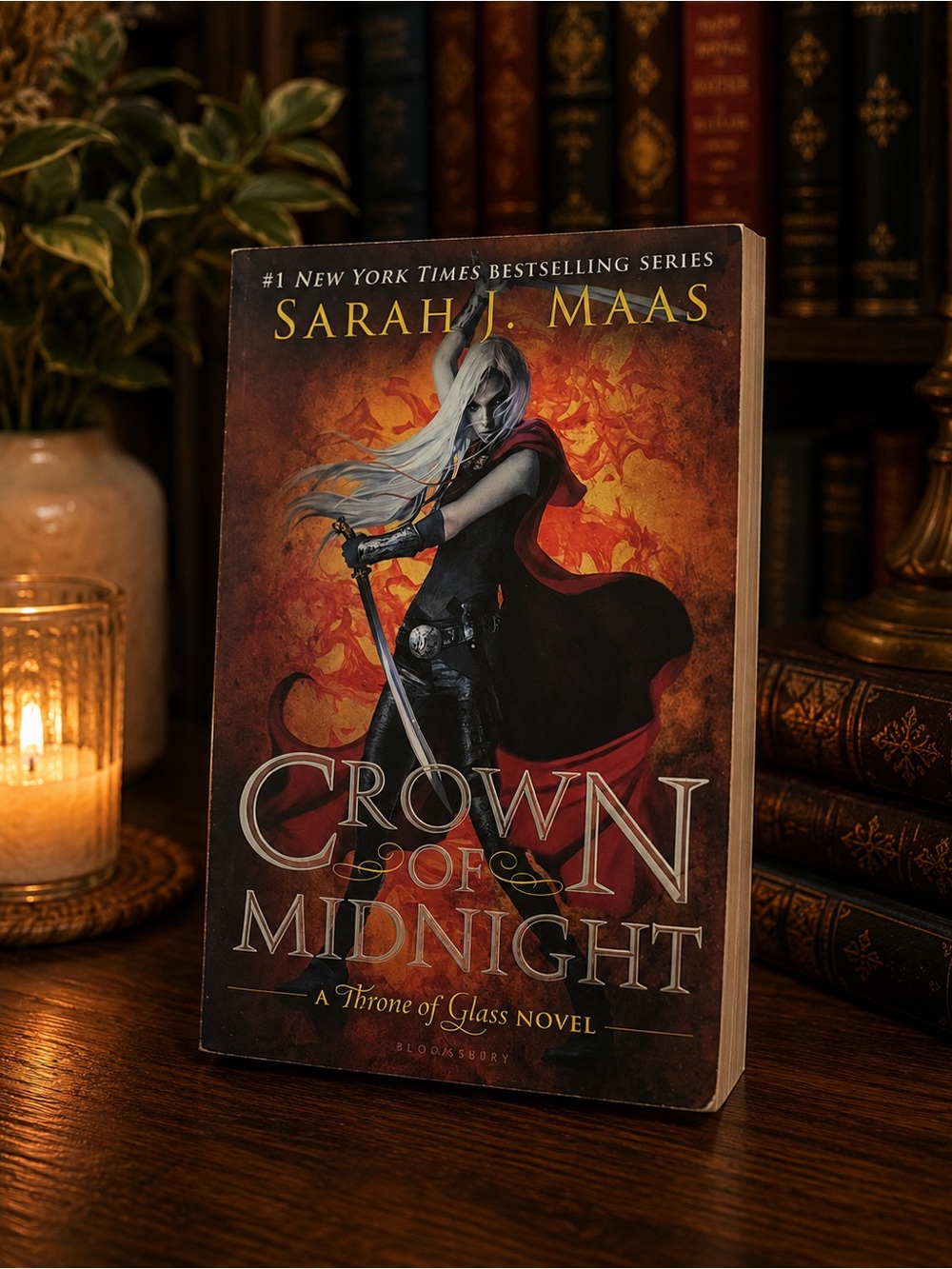 RARE OOP Sarah J. Maas Crown of Midnight Original Cover Paperback | Bloomsbury